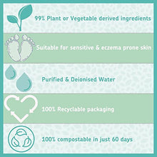 Kinder by Nature 100% Biodegradable Plant-Based Baby Wipes - 672 Count (12 packs of 56 wipes)