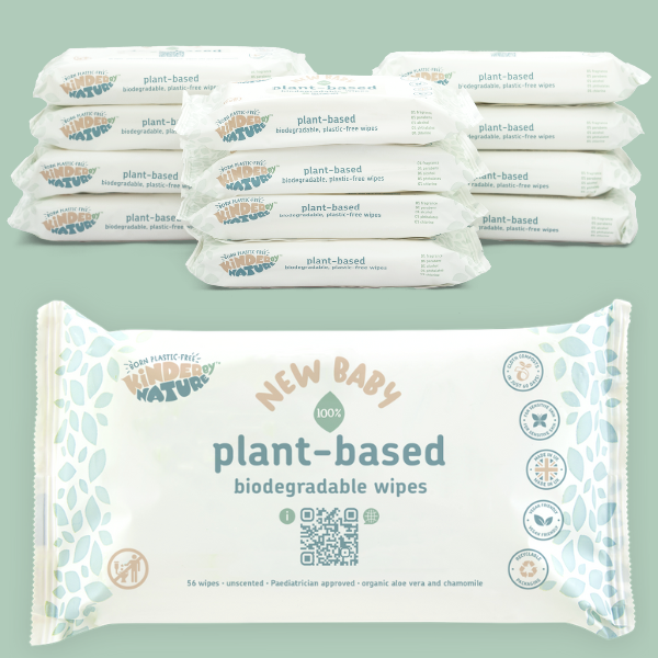 Kinder by Nature 100% Biodegradable Plant-Based Baby Wipes - 672